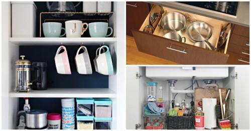 6 изпитани практики за създаване на перфектна организация в кухненските шкафове