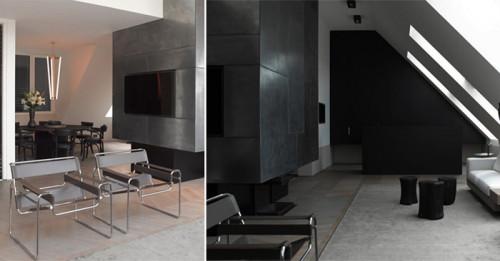 Модерно преустройство на мансарда във Виена