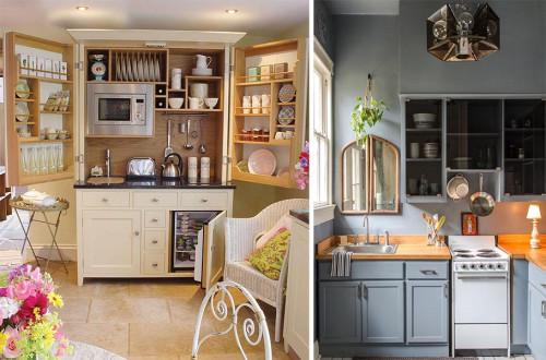Идеи за малка и стилна кухня