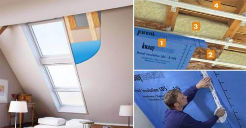 Удължете живота на покрива с подпокривни мембрани Knauf Insulation