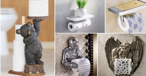 Уникални забавни поставки за тоалетна хартия