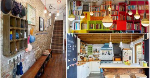 Дизайнерски дом в Лондон очарова с колорит и оптимистично излъчване