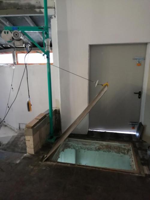 Метална врата, метален капак, телфер