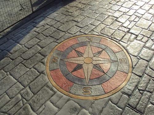 Щамповани мазилки и бетон.