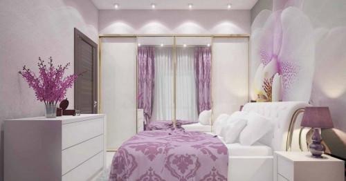 Спалня в люляково - луксозен интериор за релакс и комфортен сън