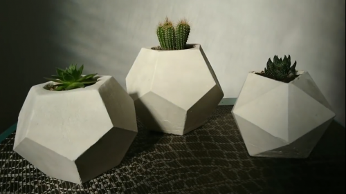 КАК ДА СИ НАПРАВИМ ГИПСОВА САКСИЯ В УНИКАЛНА ФОРМА