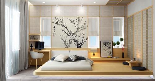 Вижте как да постигнете красотата и простотата на японската спалня
