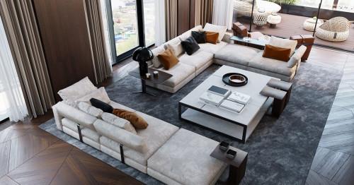 Впечатляващ апартамент в Русия