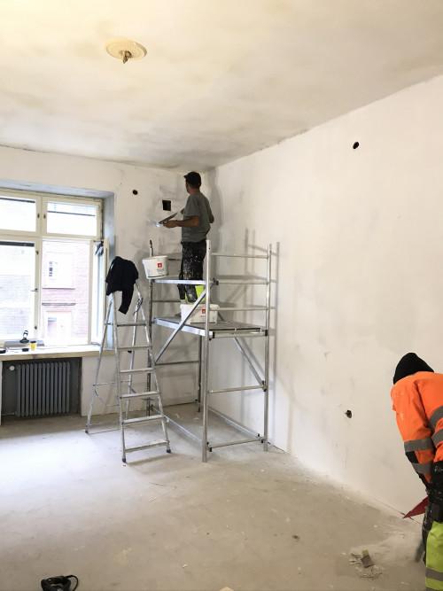 шпакловане на стени и тавани