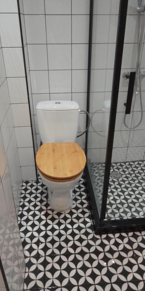 Индустриален стил баня