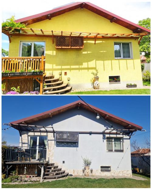 Преди/След освежаване на фасада