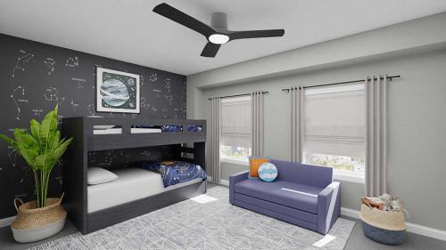 Детска стая за двама: идеи за удобно и функционално зониране