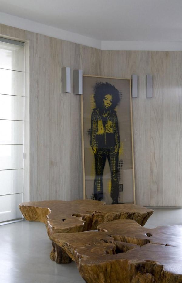 Уникални маси от естествена дървесина