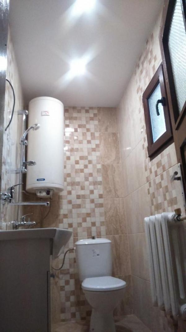 Завършена баня с всички монтажи....