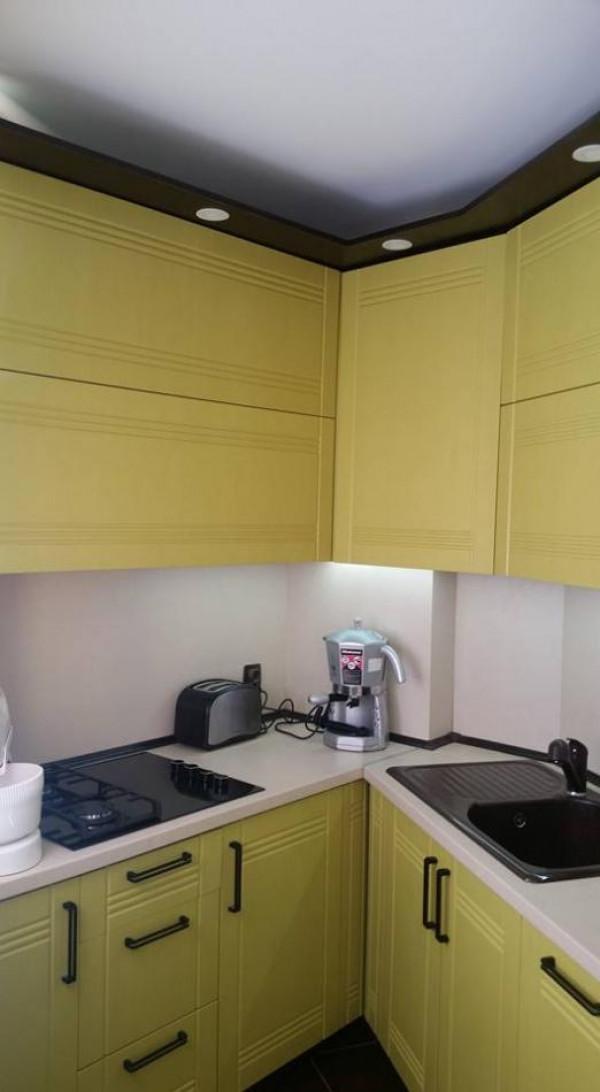 Кухня дъб амазон с МДФ фронт