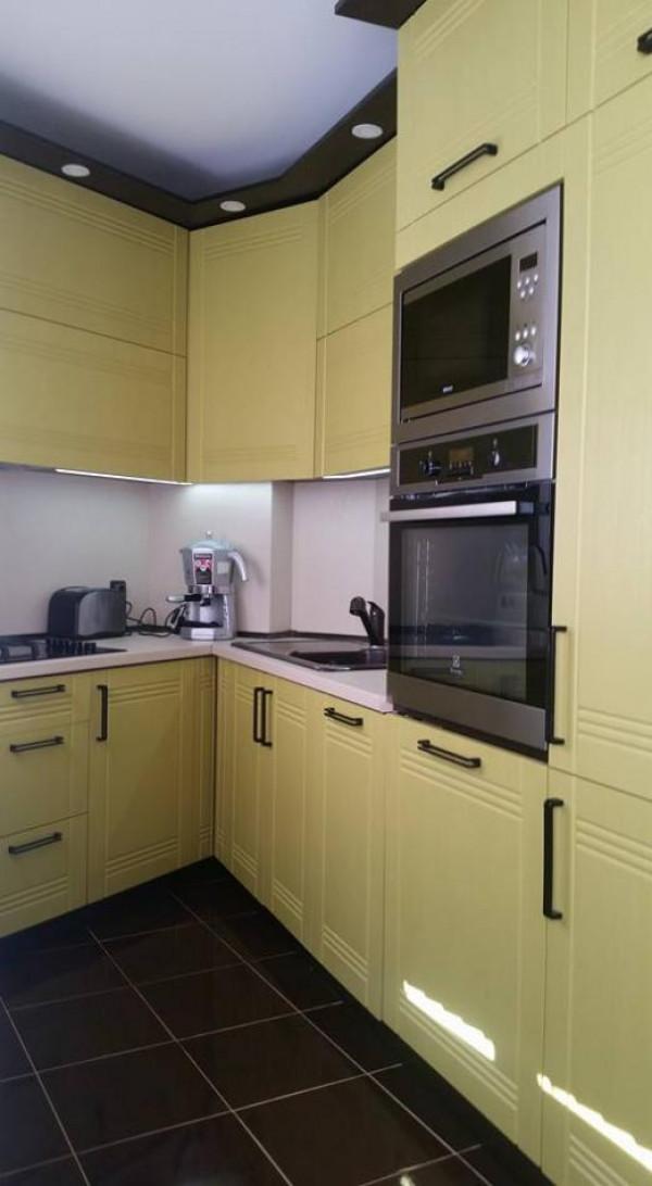 Кухня дъб амазон с МДФ фронт