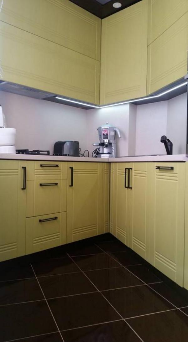 Кухня дъб амазон с МДФ фронт