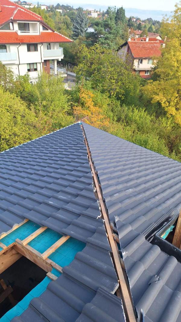 Изграждане на покрив от основа до завършен вид