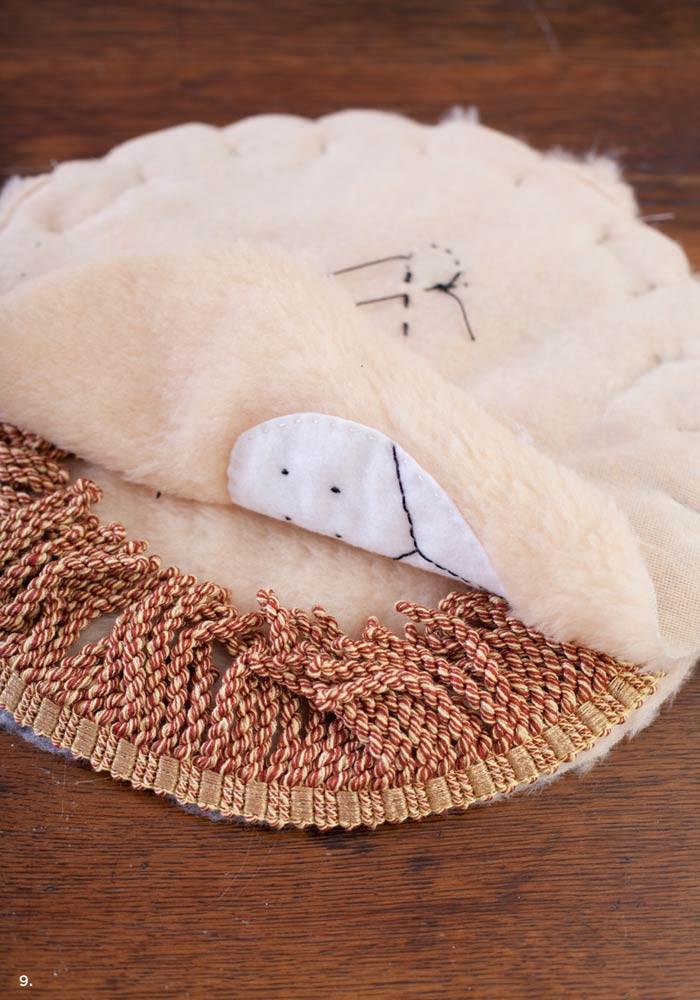 Още малко работа по главата на лъвчето