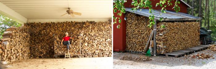 Не слагайте прекалено много дърва