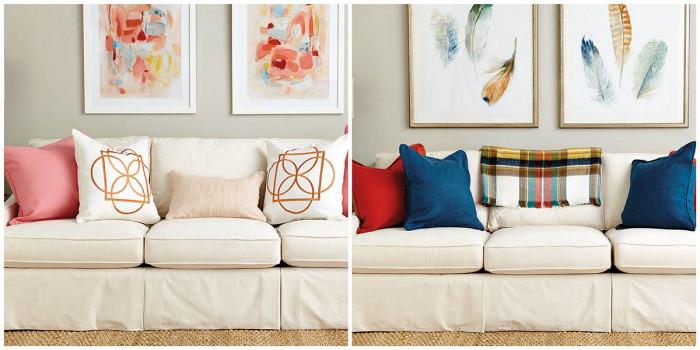 Преобразете дома си с помощта на възглавници