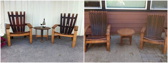 Симпатични мебели за градина