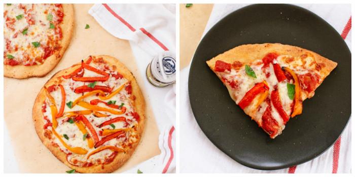 Най-лесното пълнозърнесто тесто за пица