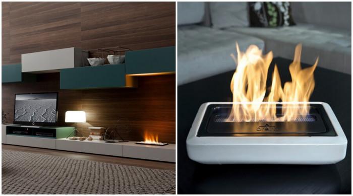 Неподправеното очарование на малките електрически камини