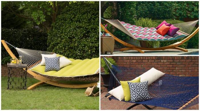 Заложете на хамак с интригуващ дизайн