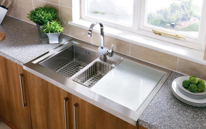 Класически модел мивка от неръждаема стомана