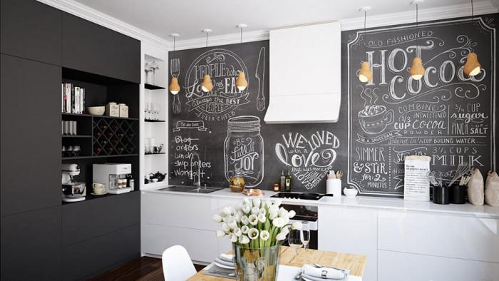 Провокирайте творческата си страна с поставянето на черна дъска