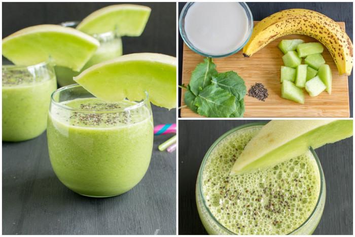 Пъпеш и мента - една страхотна комбинация за вкусна напитка