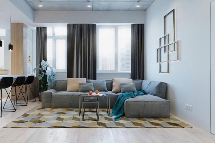 Декорациите са вдъхновени от различни геометрични фигури