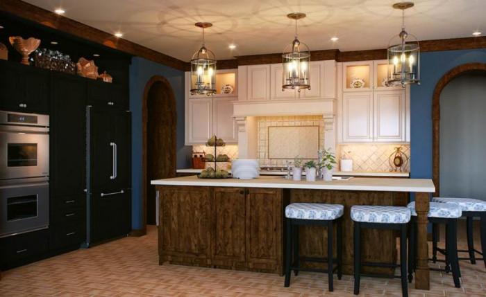 Синьо очарование в провансалски стил