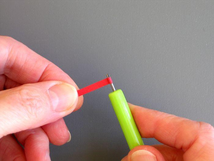 Намотка с плосък инструмент