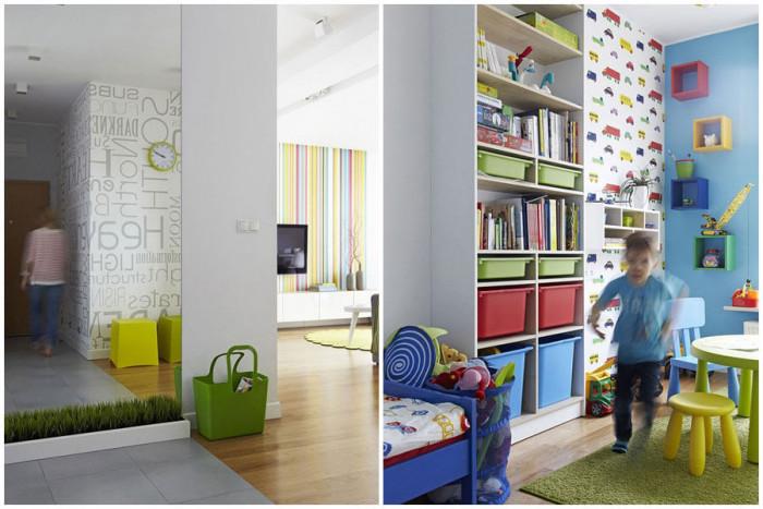 Детската стая е цветна и интересна