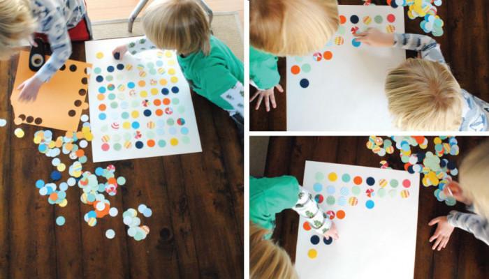 Дойде ред и на лепенето!