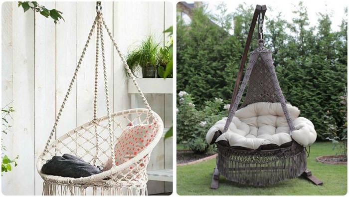 Кресло гнездо или тип хамак