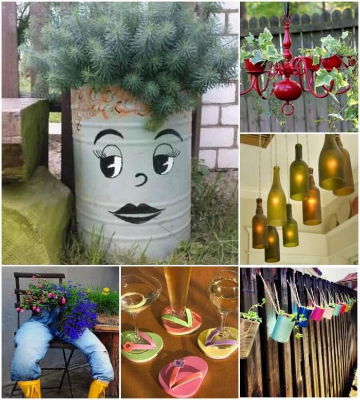 Вместо да изхвърлите ненужните предмети в коша, преобразувайте ги в красиви декоративни елементи!