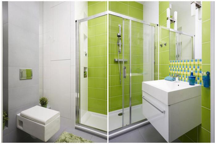 Банята е свежа и невероятно красива