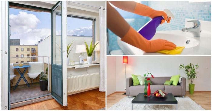 Как да почистим жилището преди да се изнесем от него?