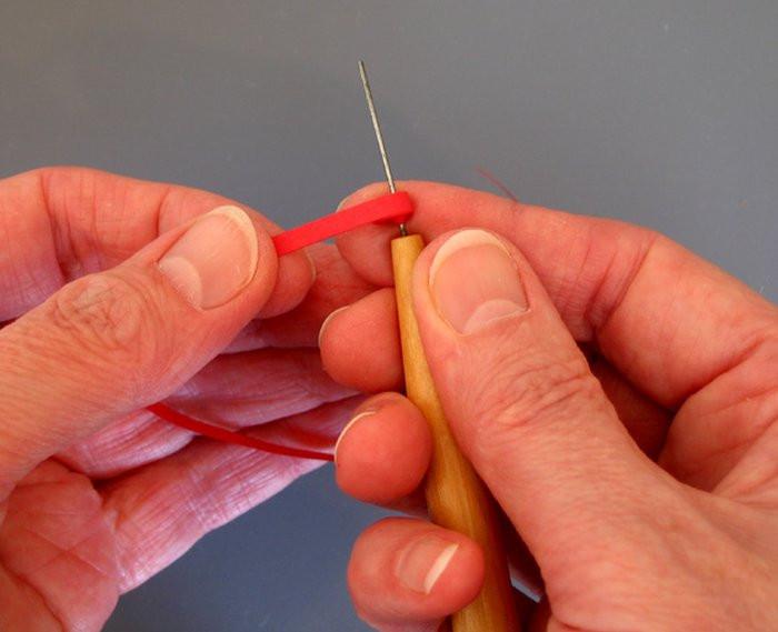 Намотка с кръгъл инструмент