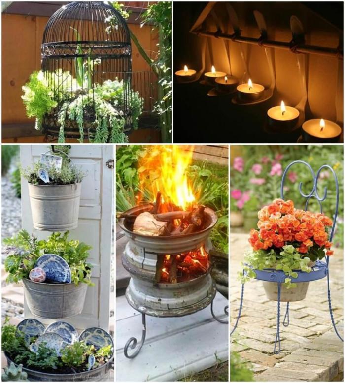 Да започнем с ненужни вещи от метал, тенекия и желязо