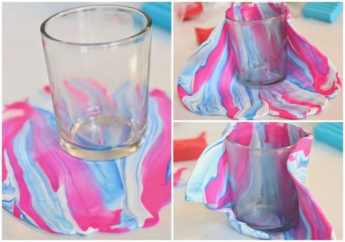 Стъпка 2: Започваме увиването около вазата