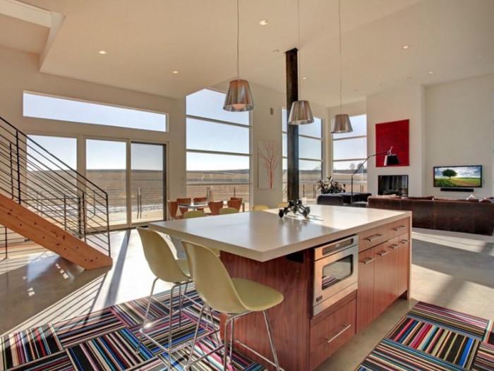 А какво можем да кажем за поставянето на килим в кухнята?