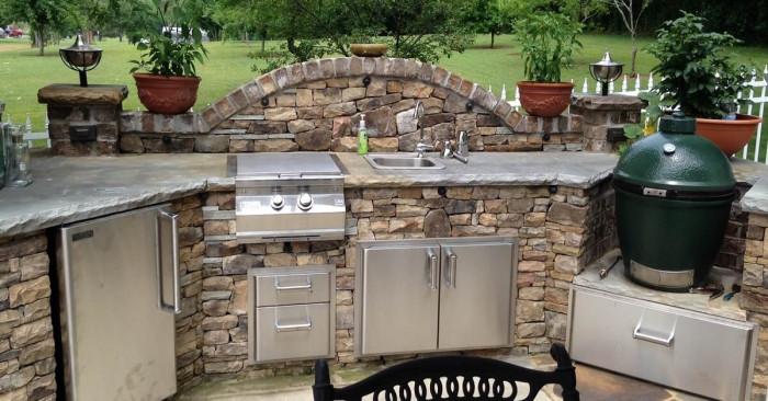 Какво трябва да има външната кухня?