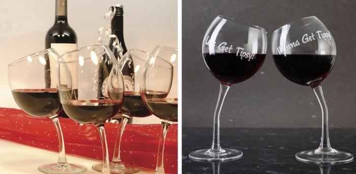 Номер 3: Криви чаши за вино