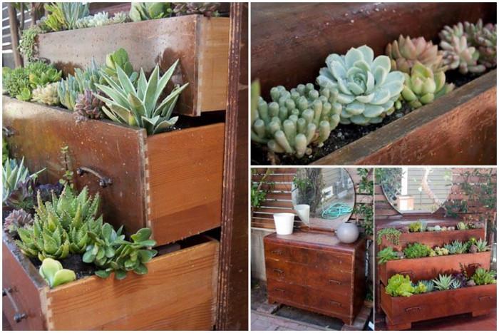 Превърнете скрина във фантастичен цветарник