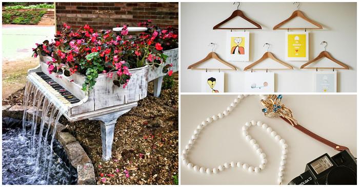 Доза оригинални идеи как да дадете втори шанс на остарели вещи