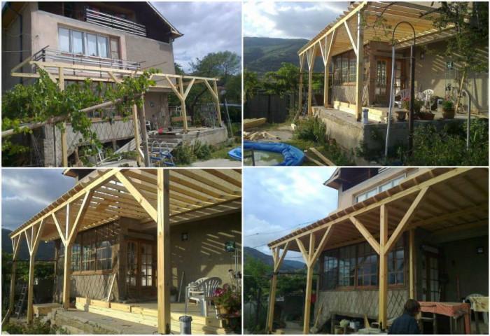 Първи стъпки в обновлението: Навесът